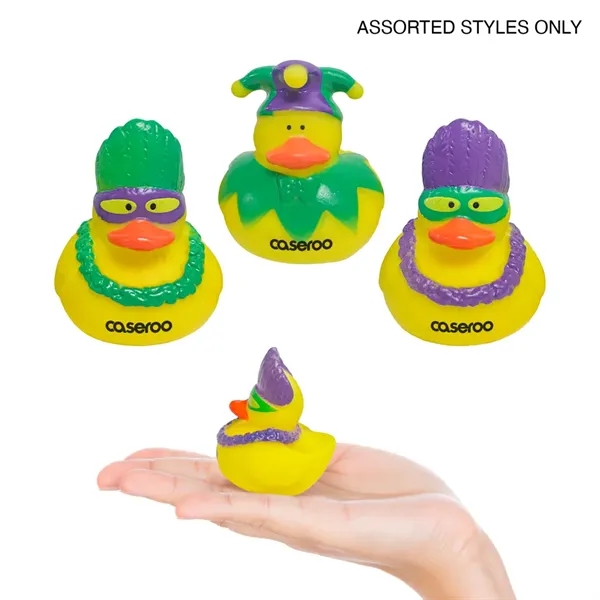 Assorted color option for Mardi Gras Duck
