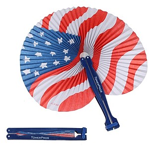 Photo of Patriotic Folding Fan
