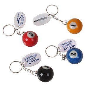 Photo of Pool Ball Keychain