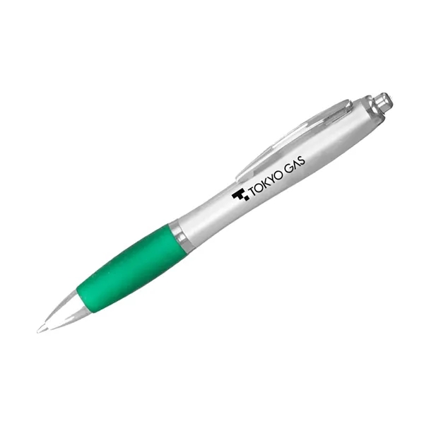 Green Kelly color option for Rubber Grip Pen