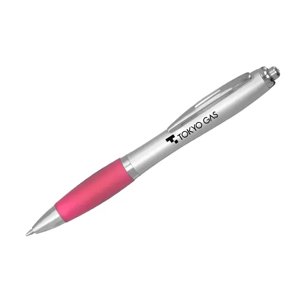 Pink Light color option for Rubber Grip Pen