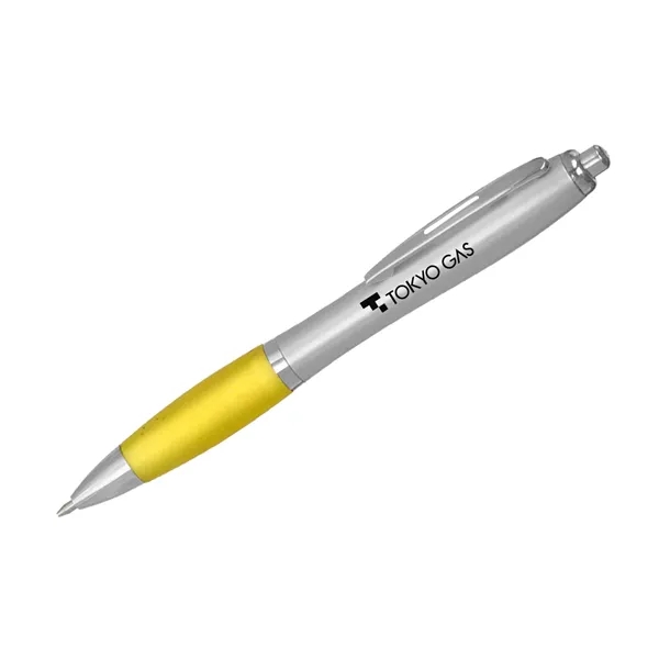 Yellow color option for Rubber Grip Pen