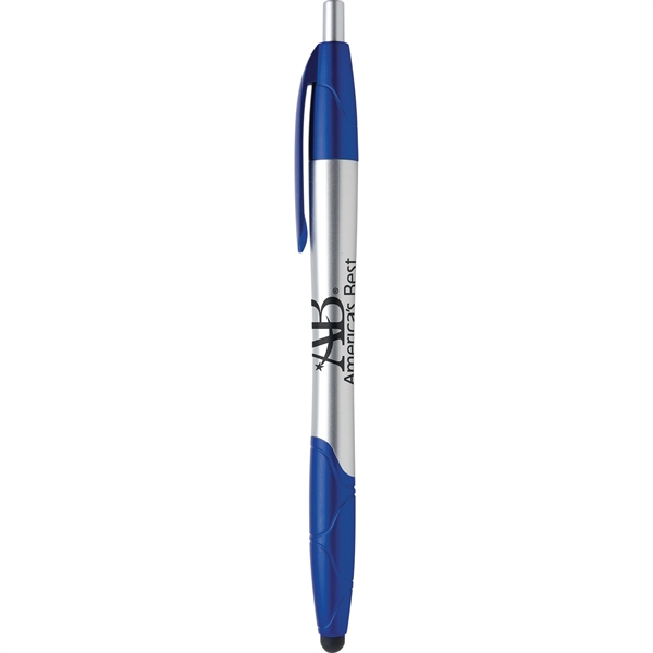 Platinum-Indigo Blue color option for Janita Chrome Stylus