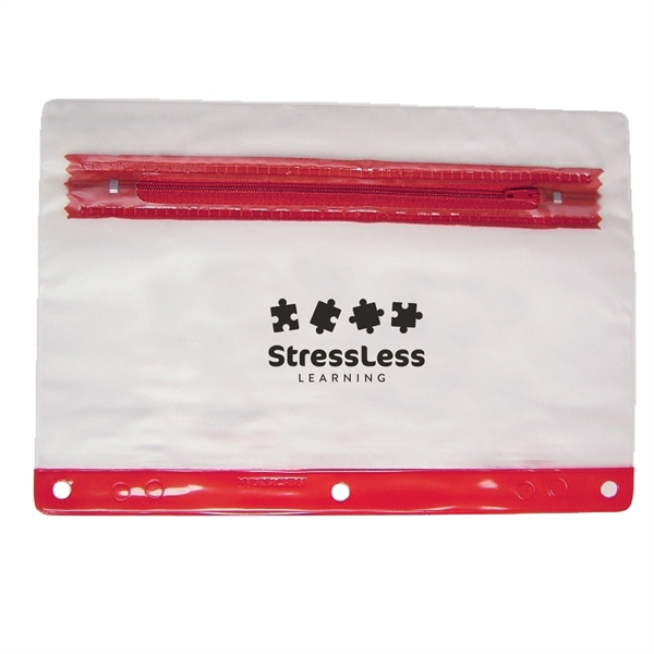 Red color option for School Pouch 9x6