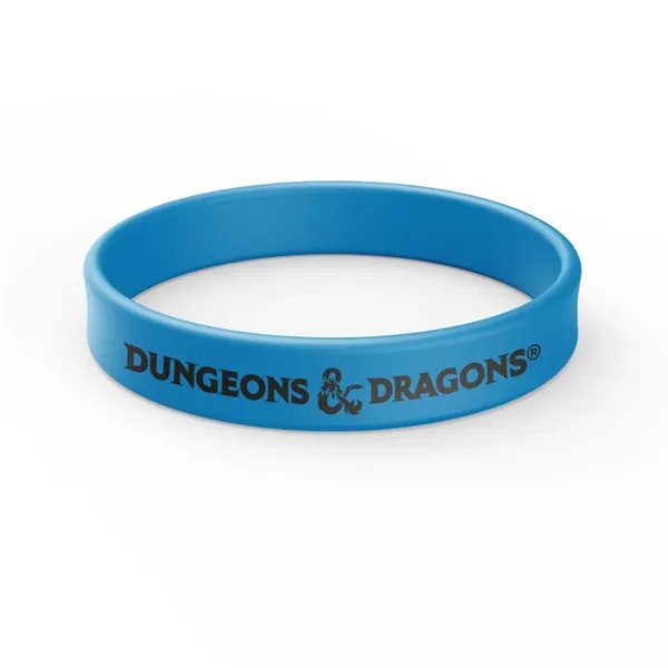 Blue Process color option for Silicone Wristband