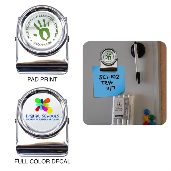 Silver color option for Steel Memo Clip