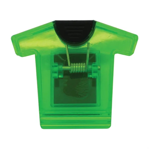 Green Translucent color option for T Shirt Clip