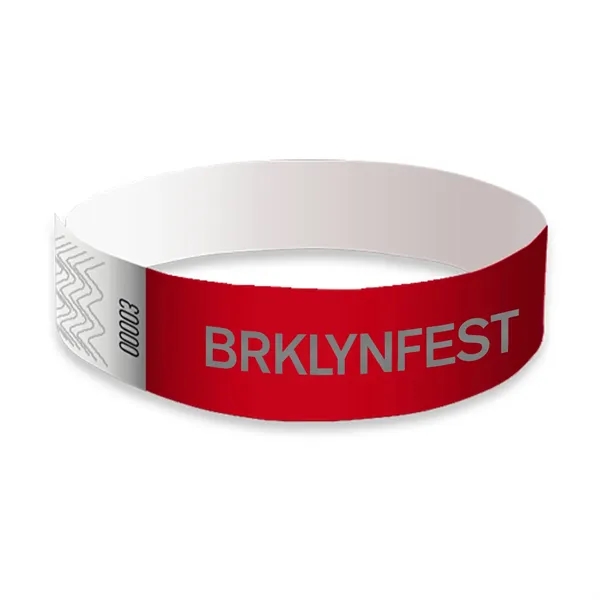 Burgundy color option for Tyvek Wristbands