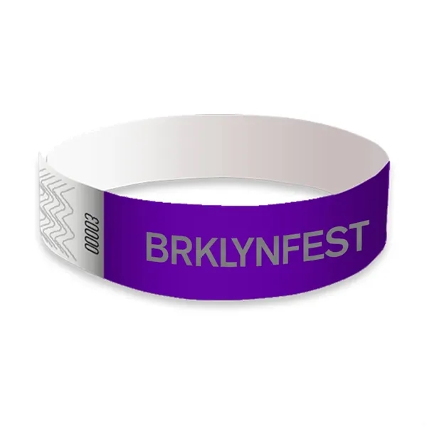 Purple color option for Tyvek Wristbands
