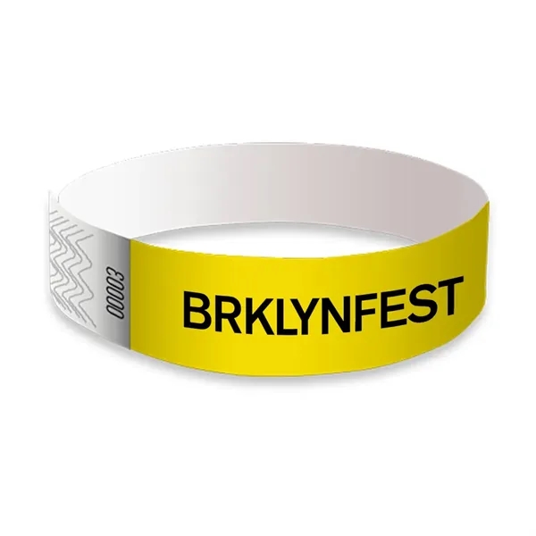 Yellow color option for Tyvek Wristbands