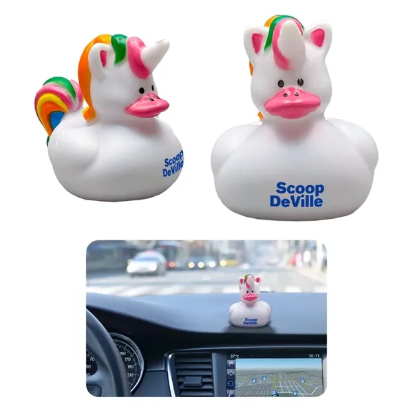 Rainbow color option for Unicorn Duck