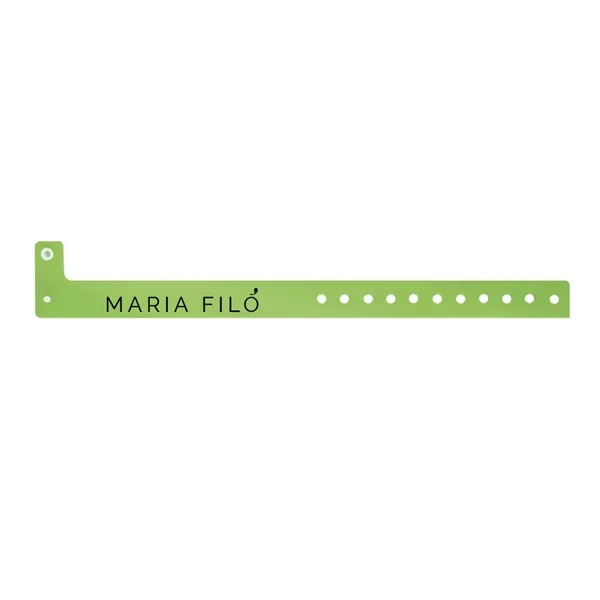 Green Lime color option for Vinyl Wristband