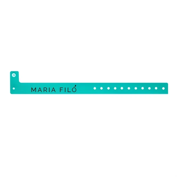 Teal color option for Vinyl Wristband