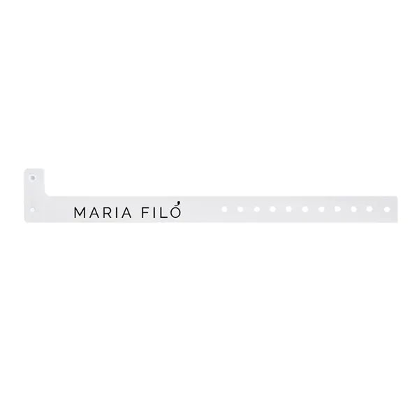 White color option for Vinyl Wristband