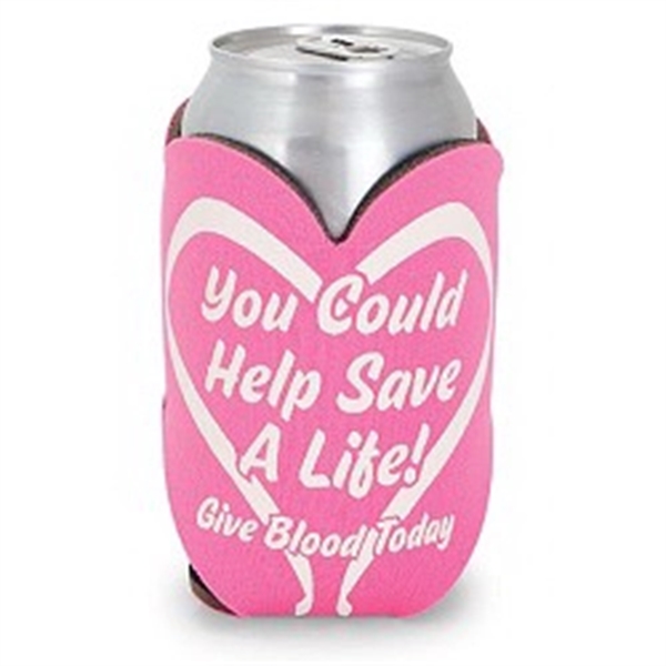 Neon Pink Pms 806 color option for Heart Coolie