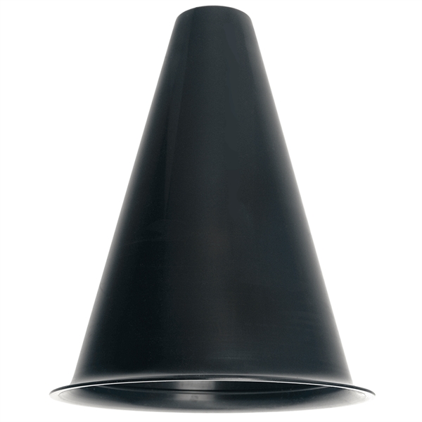 Black color option for 8" Plastic Megaphone