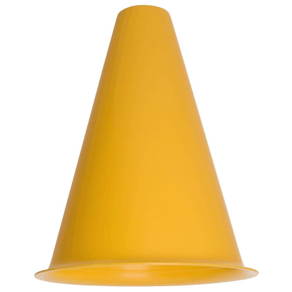 Bright Gold 7408C color option for 8" Plastic Megaphone