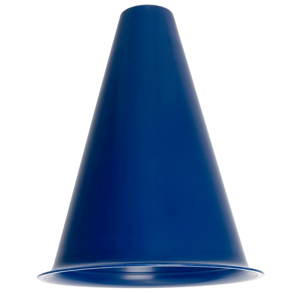 Navy Blue 281C color option for 8" Plastic Megaphone