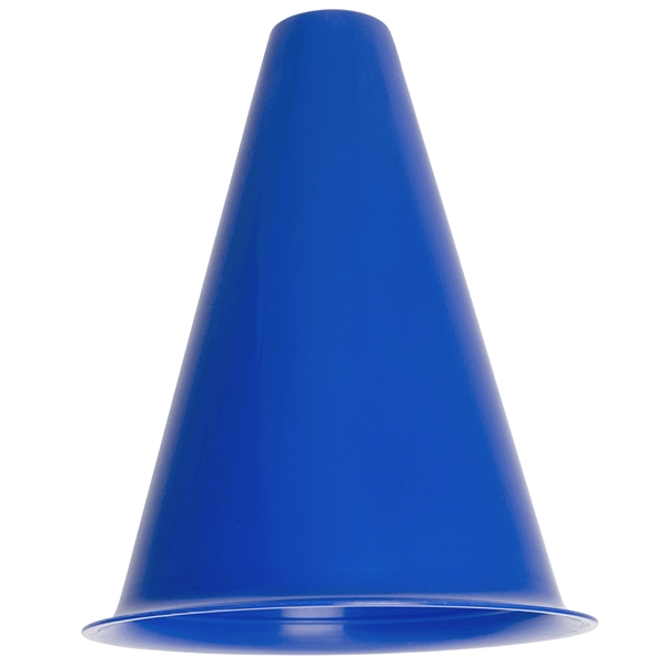 Royal Blue 286C color option for 8" Plastic Megaphone