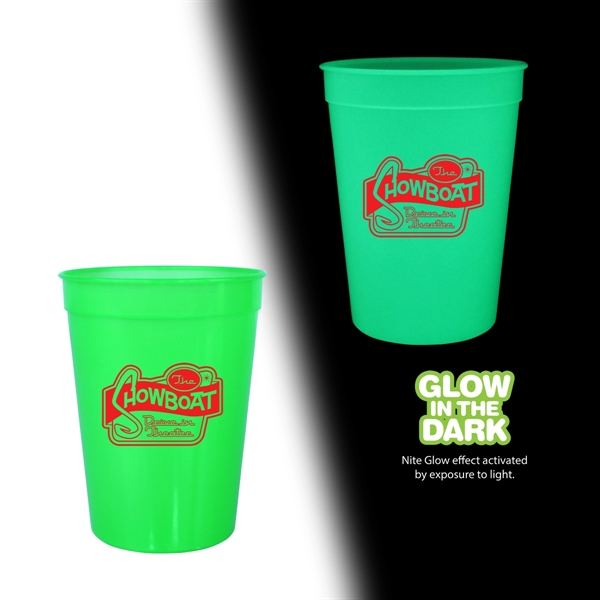 Neon Green color option for 12 Oz. Nite Glow Stadium Cup