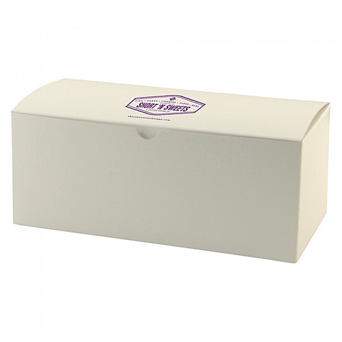 Photo of Fold Up Gift Box   Frost White Gloss   10" X 5"
