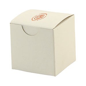 Photo of Fold Up Gift Box   Frost White Gloss   2" X 2"