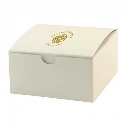Photo of Fold Up Gift Box   Frost White Gloss   4" X 4"