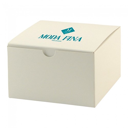 Photo of Fold Up Gift Box   Frost White Gloss   5" X 5"