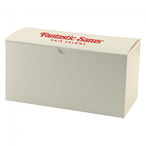 Photo of Fold Up Gift Box   Frost White Gloss   9" X 4.5"