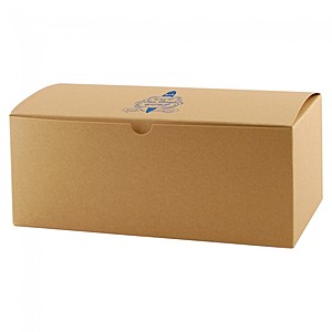 Photo of Fold Up Gift Box   Natural Kraft   10" X 5"