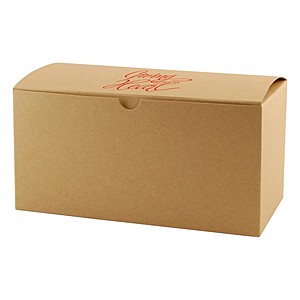 Photo of Fold Up Gift Box   Natural Kraft   9" X 4.5"