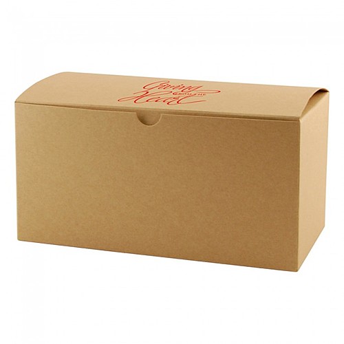 Photo of Fold Up Gift Box   Natural Kraft   9" X 4.5"