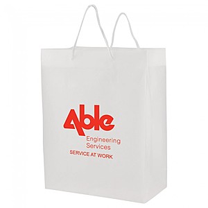 Photo of Frosted Eurotote Bags   8" X 10"