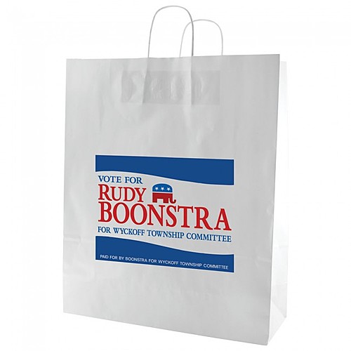 Photo of Gloss Coated Shopping Bags   16" X 19.25"