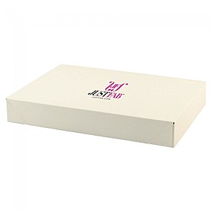 Photo of Pop Up Apparel Box   Frost White Gloss   10" X 7"