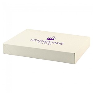 Photo of Pop Up Apparel Box   Frost White Gloss   11.5" X 8.5"