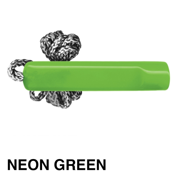 Neon Green color option for Pen Sleeve With Gray Lanyard   Soft Vinyl   Spot Color