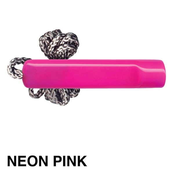 Neon Pink color option for Pen Sleeve With Gray Lanyard   Soft Vinyl   Spot Color