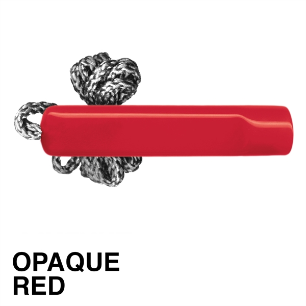 Opaque Red color option for Pen Sleeve With Gray Lanyard   Soft Vinyl   Spot Color