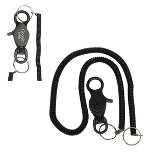 Photo of "Lobster" Clip W/20" Long Coil Keyring