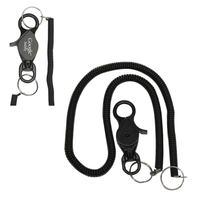 "Lobster" Clip W/20" Long Coil Keyring