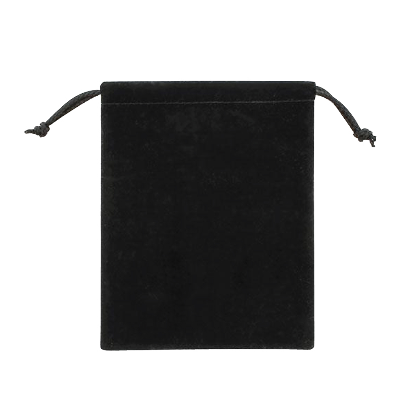 Black color option for Nylon Drawstring Pouch