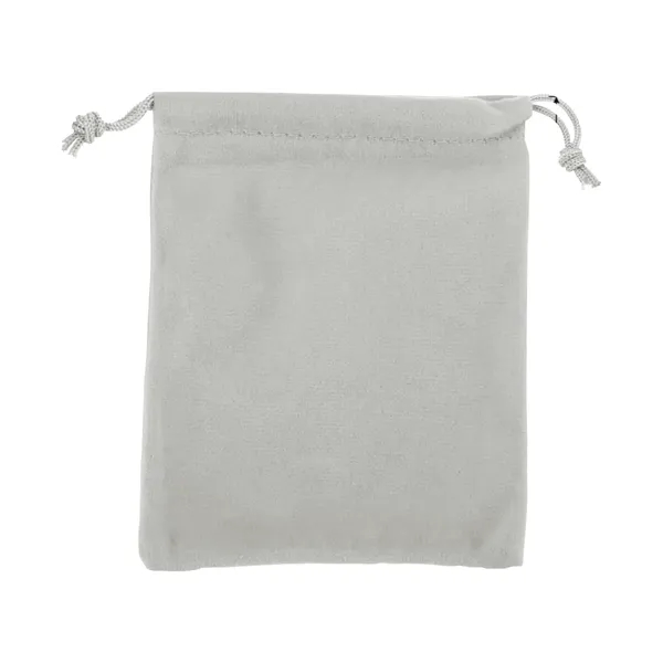 Gray color option for Nylon Drawstring Pouch