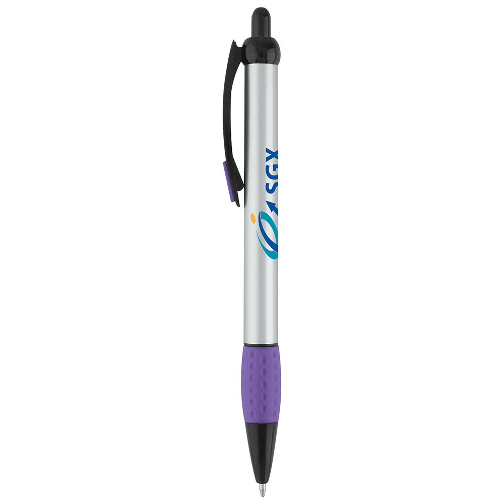 Purple color option for Slim Silver Click Pen