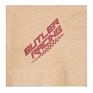 Photo of 1 Ply Kraft Beverage Napkin