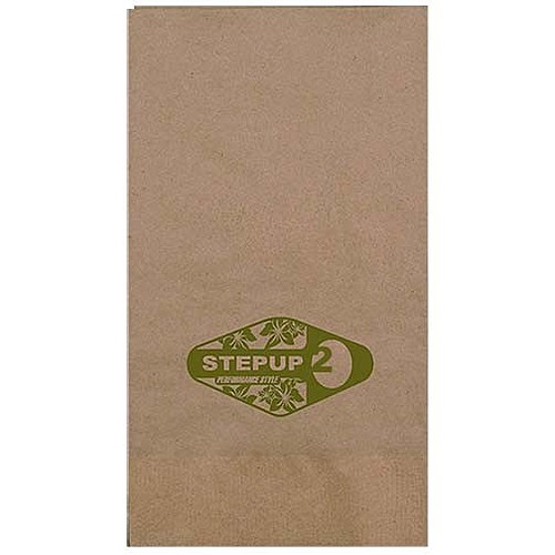 Main photo of 1 Ply Kraft Dinner Napkin 1/8 Fold