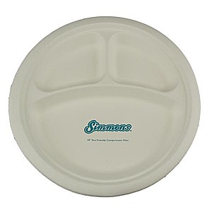 Photo of 10" Compartment Plate