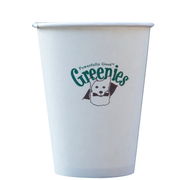 White color option for 12 Oz.  Hot Or Cold Paper Cup