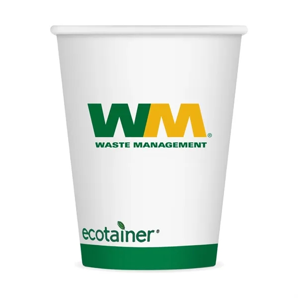 White color option for 12 Oz Eco Friendly Paper Cup