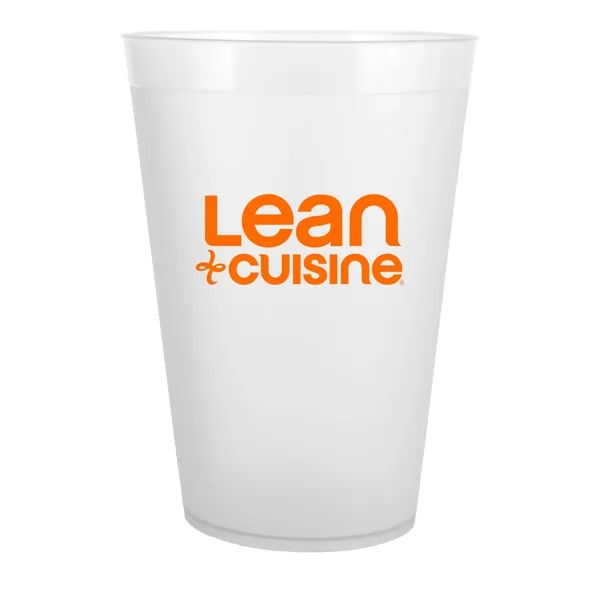 Frosted Clear color option for 14 Oz. Unbreakable Cups